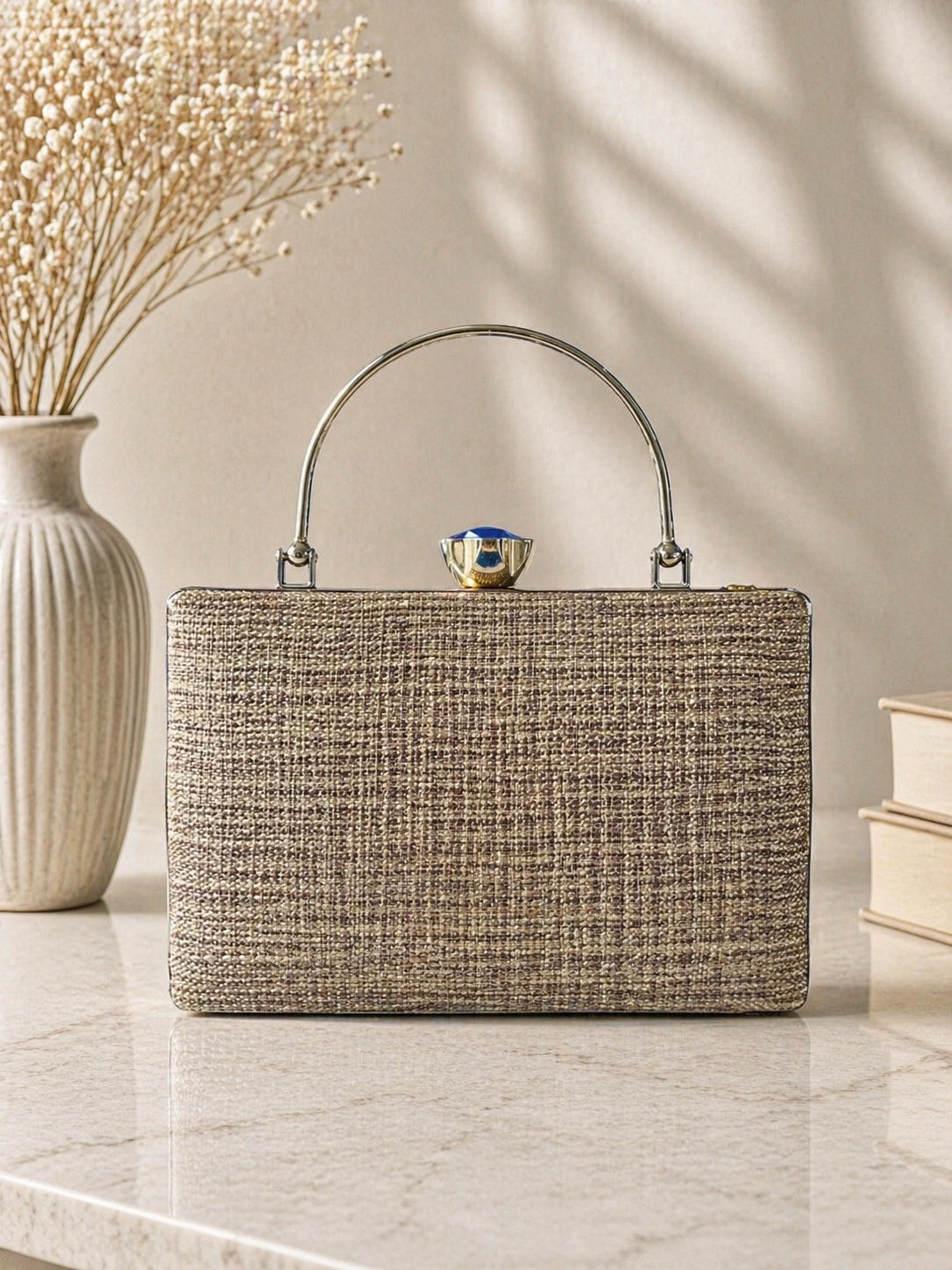 Elegant women’s beaded handbag for weddings and events