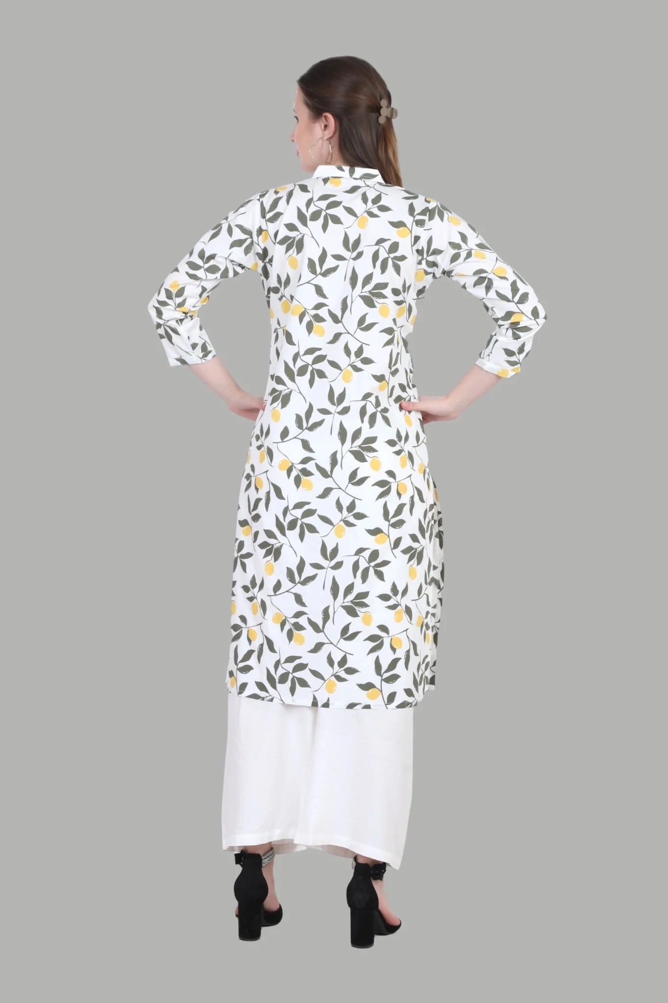 Comfortable women’s fancy print kurti by AIKAA