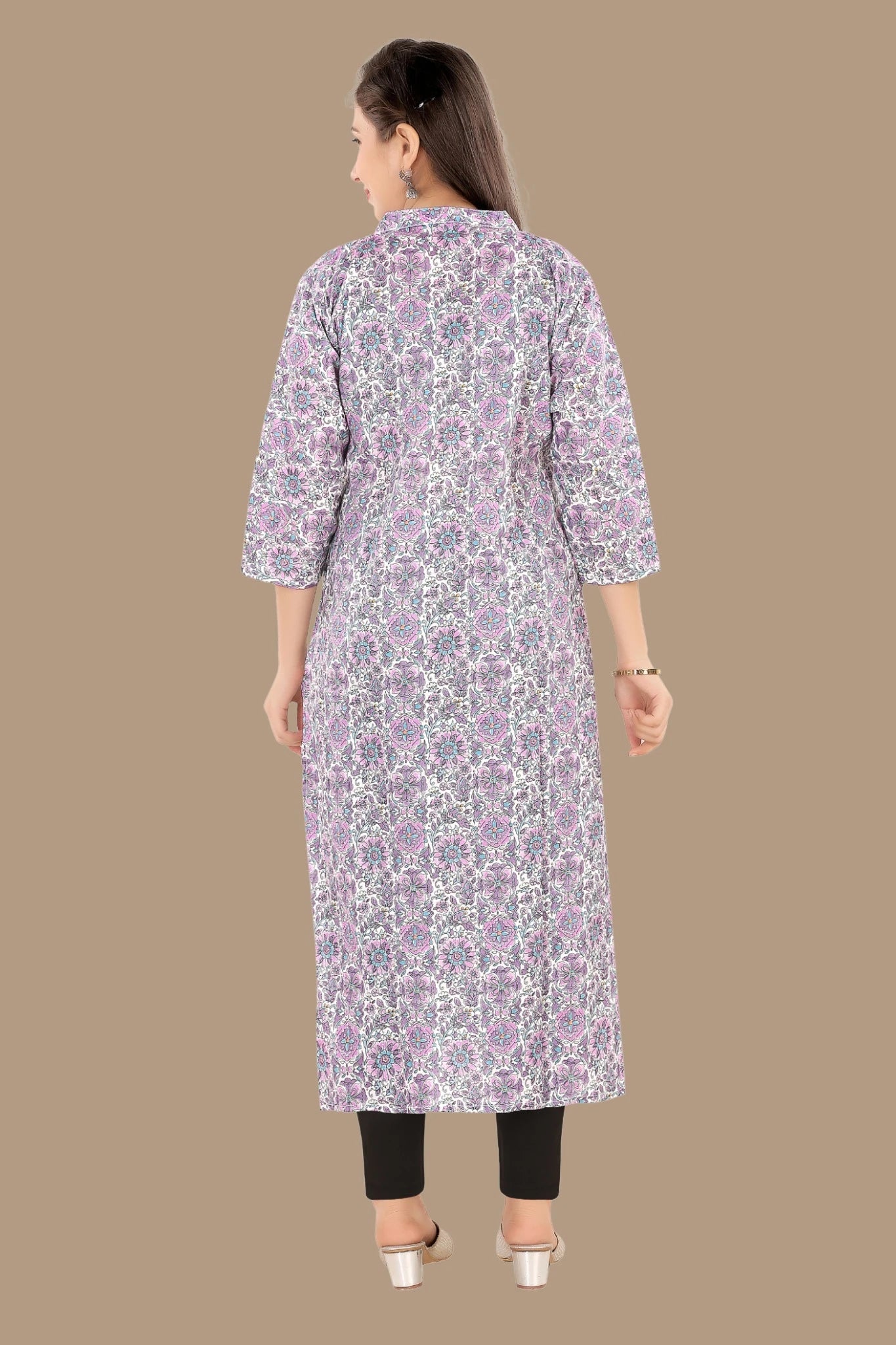 Comfortable women’s printed kurti by AIKAA