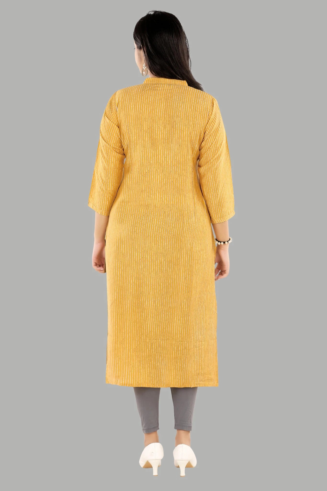 Comfortable women’s solid kurti by AIKAA