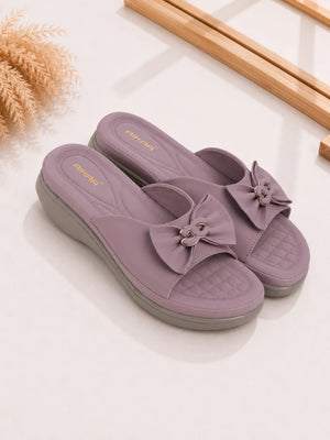 Elegant purple casual footwear for daily wear
