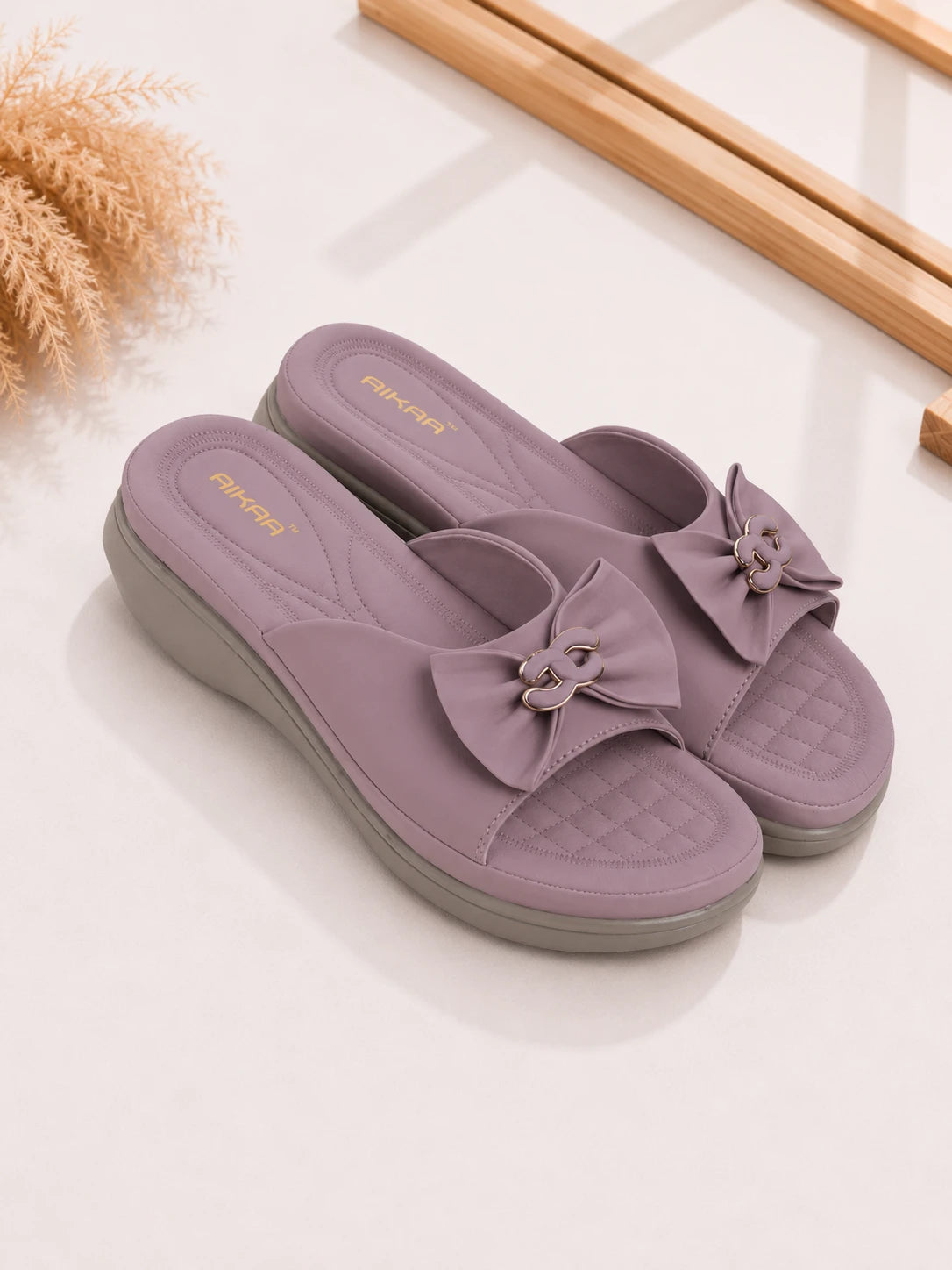 Elegant purple casual footwear for daily wear