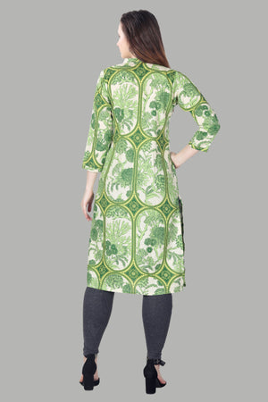 Comfortable women’s straight kurti by AIKAA