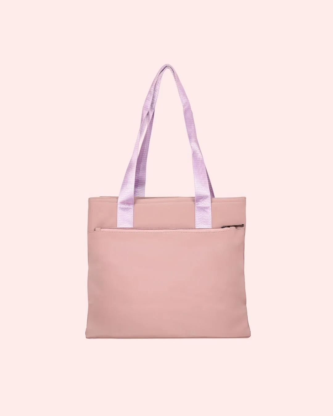 Pink tote bag for women