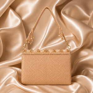 Fashionable embellished shoulder purse for girls and women