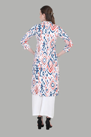 Fashionable printed kurti for girls and women